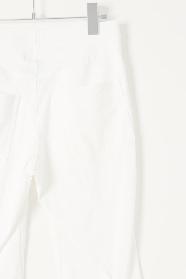 画像6:  {SOLD} DOUBLE STANDARD CLOTHING ダブルスタンダードクロージング Sov. / メリルハイテンションパンツ（オフ）{0506100221-A-TEI} (6)
