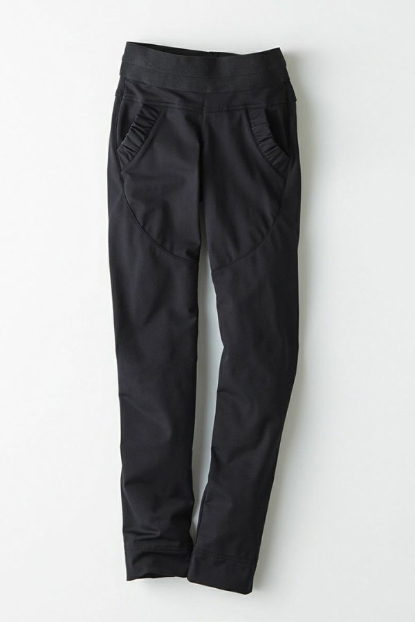 画像7: ダブスタ ダブルスタンダードクロージング｜DOUBLE STANDARD CLOTHING Sov. / メリルハイテンション裏起毛パンツ（ブラック）{-TEI} (7)