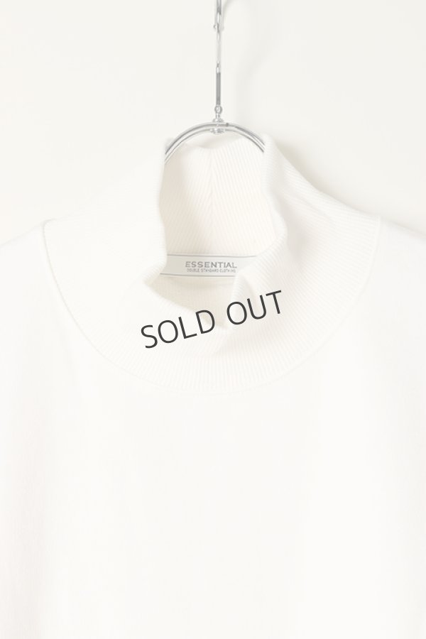 画像2: {SOLD}DOUBLE STANDARD CLOTHING ダブルスタンダードクロージング ESSENTIAL / 裏毛ハイネックトップス【WEB限定】{-BAA} (2)
