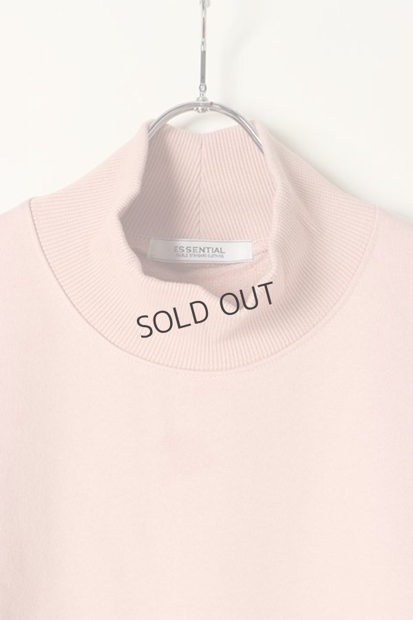 画像2: {SOLD}DOUBLE STANDARD CLOTHING ダブルスタンダードクロージング ESSENTIAL / 裏毛ハイネックトップス【WEB限定】{-BAA} (2)