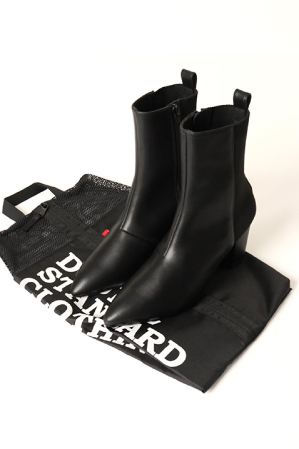 画像8: 【 40%OFF セール42,900円→25,740円】 DOUBLE STANDARD CLOTHING ダブルスタンダードクロージング ニットコンビミドルブーツ{-BBA} (8)
