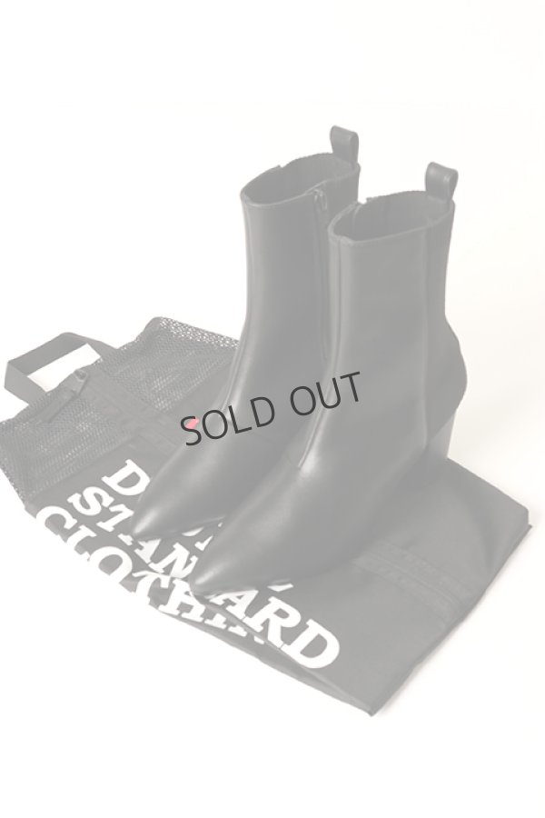 画像8: DOUBLE STANDARD CLOTHING ダブルスタンダードクロージング ニットコンビミドルブーツ{-BBA} (8)