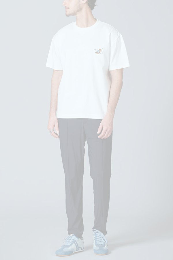 画像11:  {SOLD} ダブスタ ダブルスタンダードクロージング｜DOUBLE STANDARD CLOTHING D/him サーフベア刺繍Tシャツ{-BES} (11)