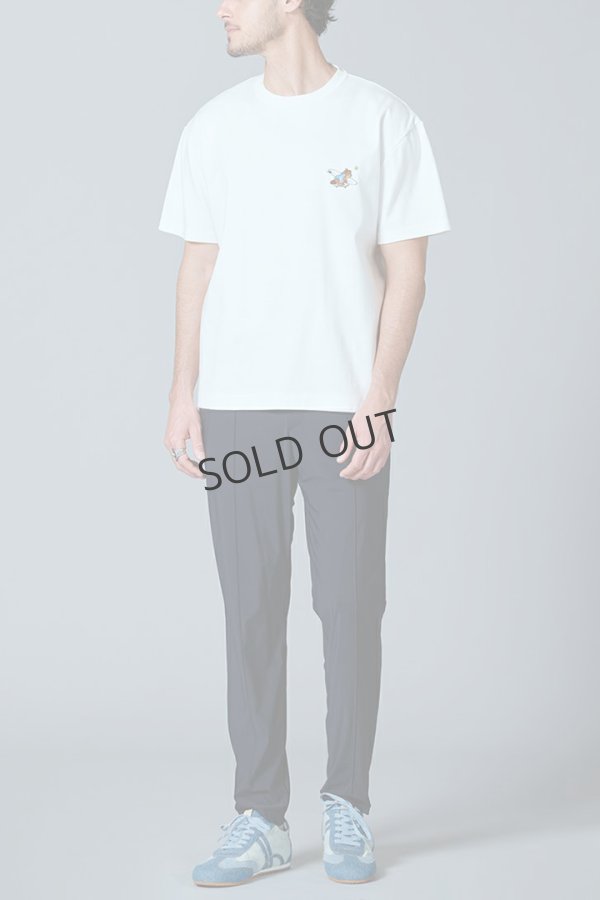 画像11: {SOLD}ダブスタ ダブルスタンダードクロージング｜DOUBLE STANDARD CLOTHING D/him サーフベア刺繍Tシャツ{-BES} (11)