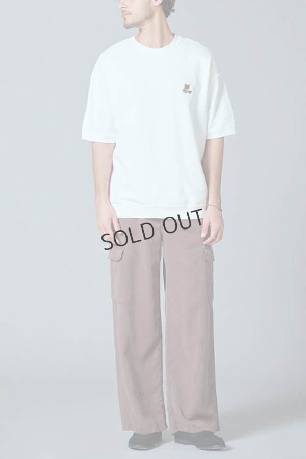 画像3: {SOLD}ダブスタ ダブルスタンダードクロージング｜DOUBLE STANDARD CLOTHING D/him ベア刺繍Tシャツ{-BES} (3)