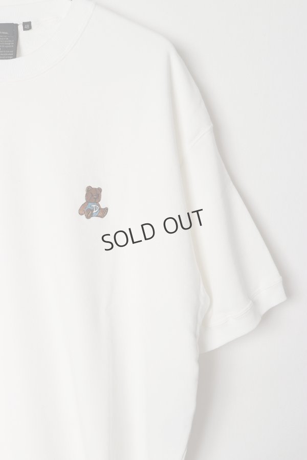 画像7: {SOLD}ダブスタ ダブルスタンダードクロージング｜DOUBLE STANDARD CLOTHING D/him ベア刺繍Tシャツ{-BES} (7)
