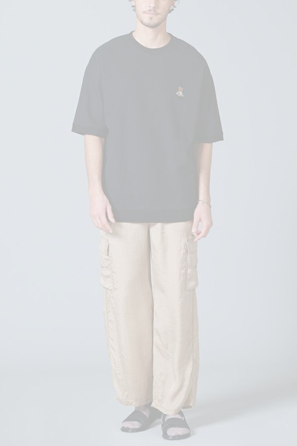 画像3:  {SOLD} ダブスタ ダブルスタンダードクロージング｜DOUBLE STANDARD CLOTHING D/him ベア刺繍Tシャツ{-BES} (3)