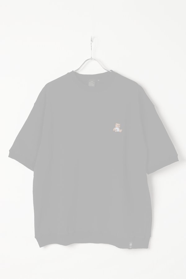 画像4:  {SOLD} ダブスタ ダブルスタンダードクロージング｜DOUBLE STANDARD CLOTHING D/him ベア刺繍Tシャツ{-BES} (4)