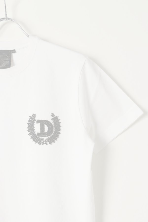 画像2:  {SOLD} DOUBLE STANDARD CLOTHING ダブルスタンダードクロージング ビーズ刺繍Tシャツ{0708-270-211-A-BAS} (2)