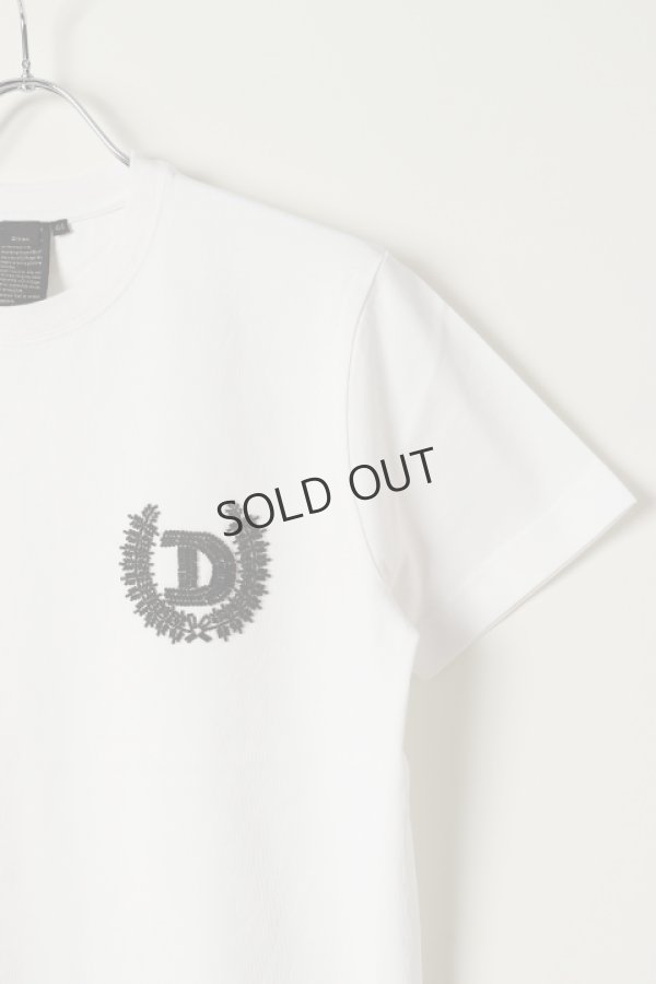 画像2: {SOLD}DOUBLE STANDARD CLOTHING ダブルスタンダードクロージング ビーズ刺繍Tシャツ{0708-270-211-A-BAS} (2)