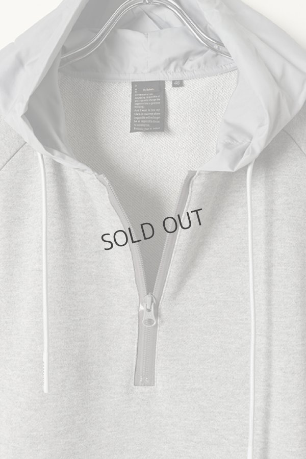 画像2: {SOLD}DOUBLE STANDARD CLOTHING ダブルスタンダードクロージング ESSENTIAL / 40/- C-LIKF 裏毛 パーカー{-BBS} (2)