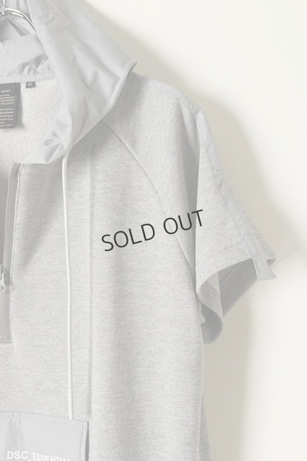 画像4: {SOLD}DOUBLE STANDARD CLOTHING ダブルスタンダードクロージング ESSENTIAL / 40/- C-LIKF 裏毛 パーカー{-BBS} (4)