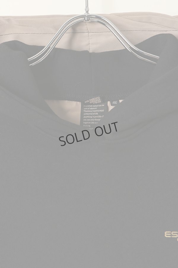 画像2: {SOLD}DOUBLE STANDARD CLOTHING ダブルスタンダードクロージング 30/7裏毛+メモリーツイル パーカー{-BAA} (2)