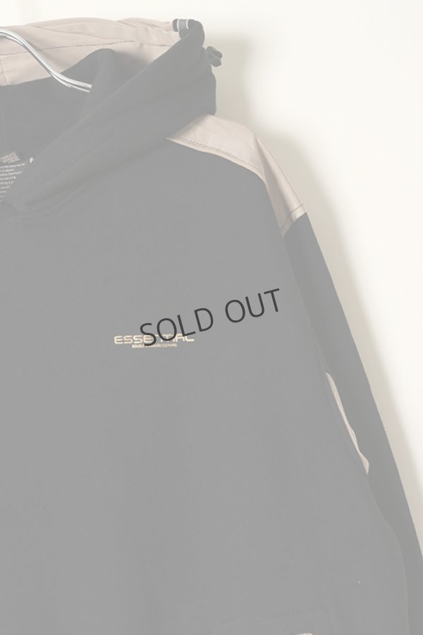 画像3: {SOLD}DOUBLE STANDARD CLOTHING ダブルスタンダードクロージング 30/7裏毛+メモリーツイル パーカー{-BAA} (3)