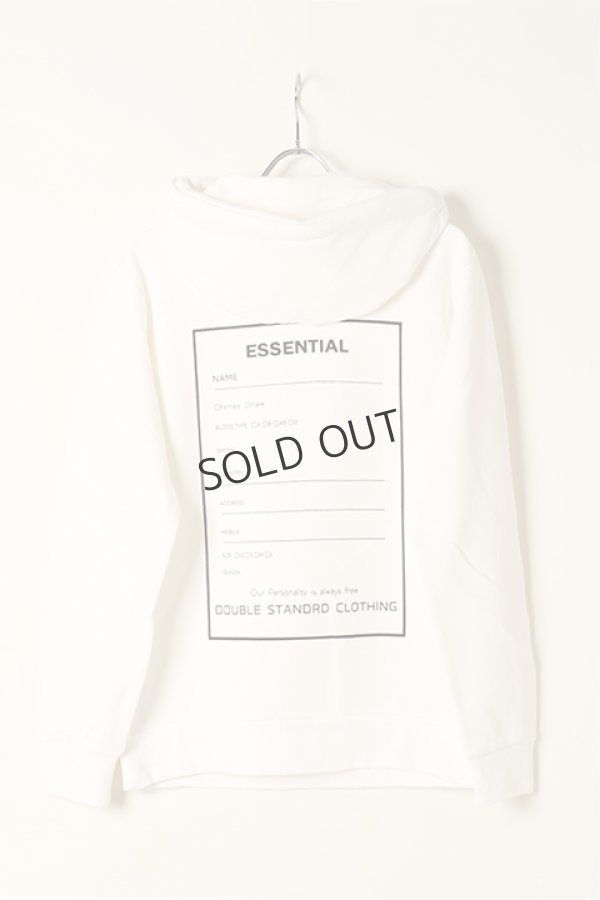 画像5: {SOLD}DOUBLE STANDARD CLOTHING ダブルスタンダードクロージング 30/10裏毛裏起毛{-BAA} (5)