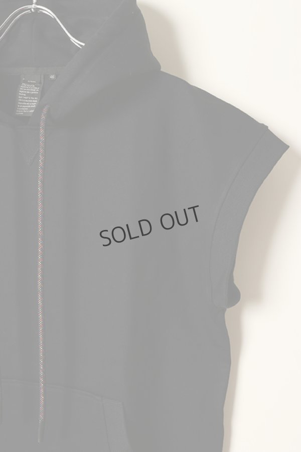 画像3: {SOLD}DOUBLE STANDARD CLOTHING ダブルスタンダードクロージング  ESSENTIAL / メジャー裏毛 ノースリーブスウェット{-BCS} (3)