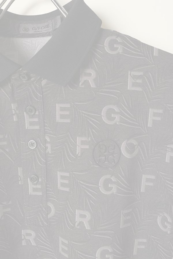 画像3:   G/FORE ジーフォア Palm Leaves Print Jersey{-BCS} (3)