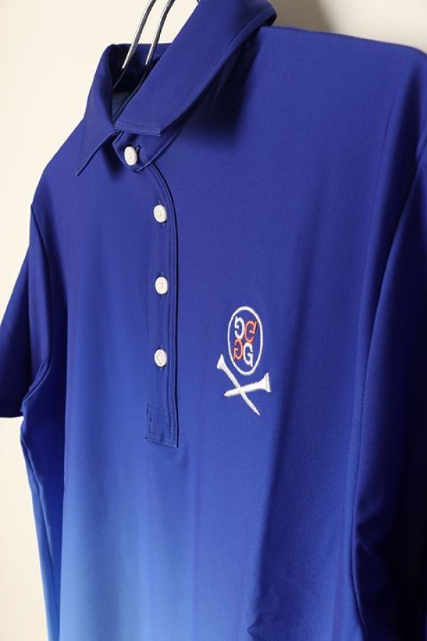 画像4: 【 50%OFF セール30,800円→15,400円】 G/FORE ジーフォア MENS Gradation Print Jersey ポロシャツ{-BCS} (4)