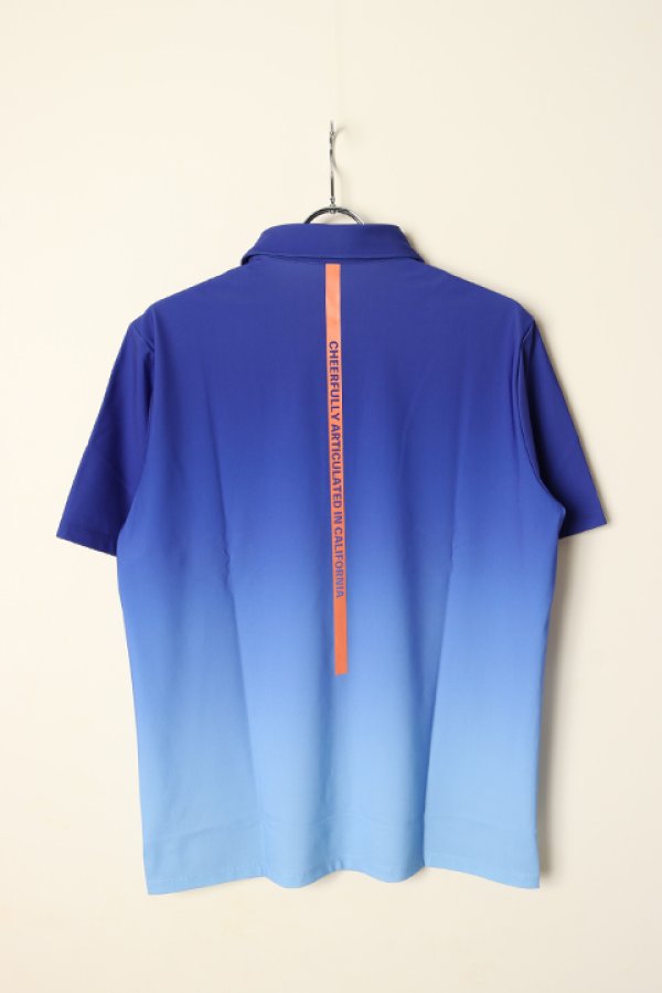 画像5: 【 50%OFF セール30,800円→15,400円】 G/FORE ジーフォア MENS Gradation Print Jersey ポロシャツ{-BCS} (5)