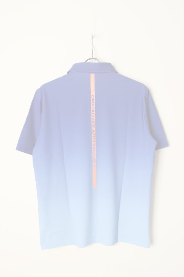 画像5:   G/FORE ジーフォア MENS Gradation Print Jersey ポロシャツ{-BCS} (5)