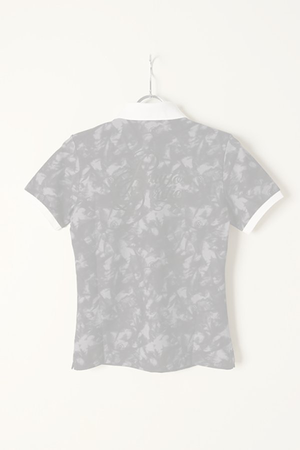 画像5:   G/FORE ジーフォア WOMENS Tiedye Print Jersey ポロシャツ{-BCS} (5)