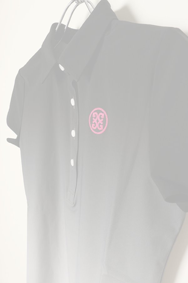 画像4:   G/FORE ジーフォア WOMENS Gradation Print Jersey ポロシャツ{-BCS} (4)