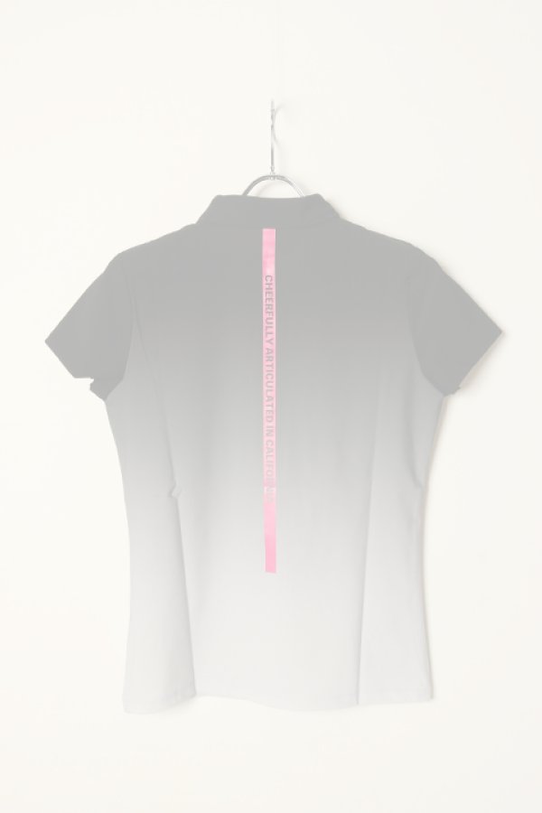 画像5:   G/FORE ジーフォア WOMENS Gradation Print Jersey ポロシャツ{-BCS} (5)