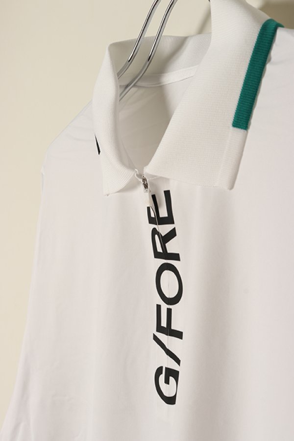 画像5: 【 50%OFF セール28,600円→14,300円】 G/FORE ジーフォア MENS NEW WONDER 長袖 ハーフジップポロシャツ{-BCS} (5)