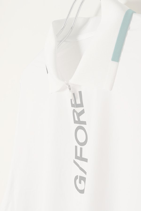 画像5:   G/FORE ジーフォア MENS NEW WONDER 長袖 ハーフジップポロシャツ{-BCS} (5)