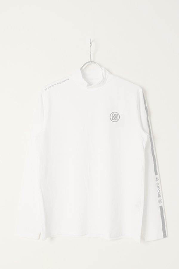 画像1:   G/FORE ジーフォア 【軽量素材】MENS NEW WONDER 長袖 モックネック{-BCS} (1)