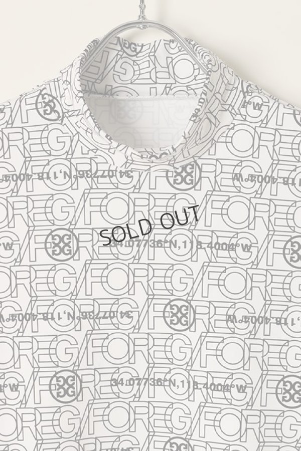 画像2: {SOLD}G/FORE ジーフォア WOMENS COLORADOレイヤードロゴ 長袖モックネック{-BBA} (2)
