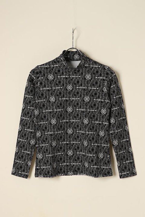 画像1: 【 30%OFF  6/22迄 期間限定セール29,700円→20,790円】 G/FORE ジーフォア WOMENS COLORADOレイヤードロゴ 長袖モックネック{-BBA} (1)
