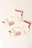 画像1: {SOLD}G/FORE ジーフォア WOMENS HEEL PROTECT SHORT SOCKS{-BCS} (1)