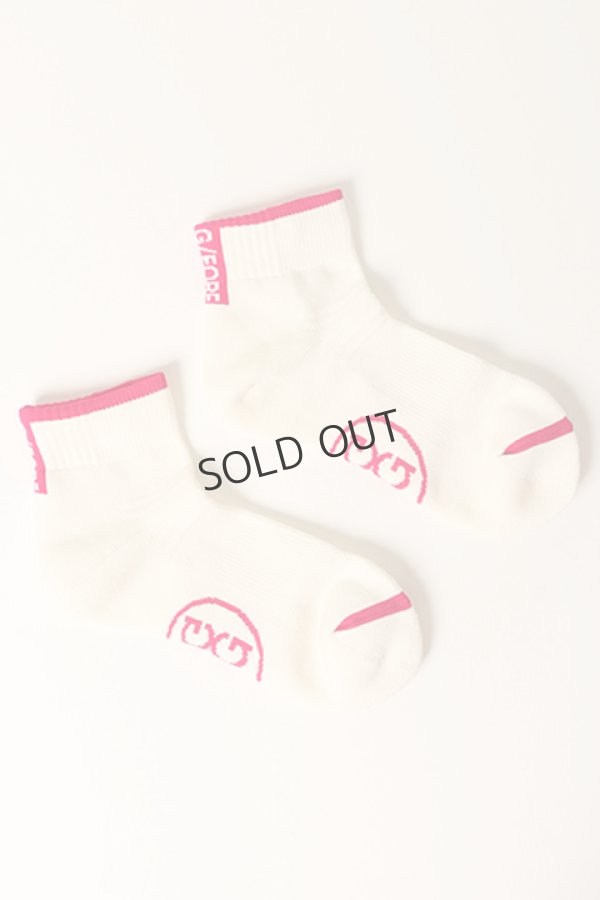 画像2: {SOLD}G/FORE ジーフォア WOMENS HEEL PROTECT SHORT SOCKS{-BCS} (2)