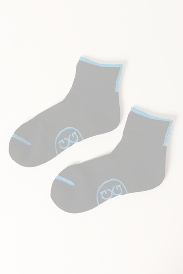 画像1:   G/FORE ジーフォア WOMENS HEEL PROTECT SHORT SOCKS{-BCS} (1)