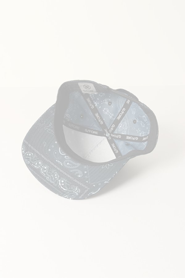 画像6:   G/FORE ジーフォア PRINTED BANDANA SNAPBACK{-BCS} (6)