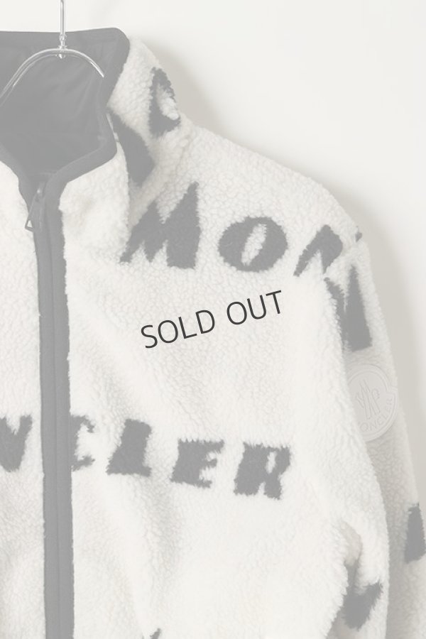 画像3: {SOLD}MONCLER モンクレール ZIP JACKET CARDIGAN PILE LOGO{HM08G77000899AJ-090-BJA} (3)