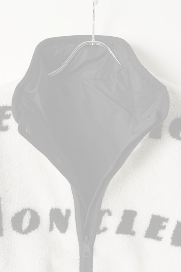 画像4:  {SOLD} MONCLER モンクレール ZIP JACKET CARDIGAN PILE LOGO {HM08G77000899AJ-090-BJA}  :08G77000899090  (4)