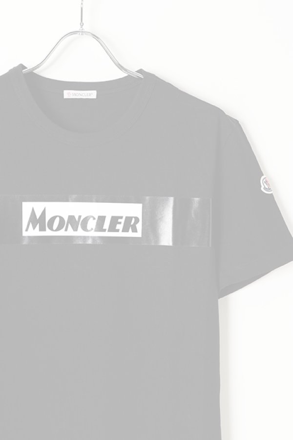 画像2:  {SOLD} MONCLER モンクレール MAGLIA T-SHIRT {E209180484508390T-999-BJS}  :0918048450-999  (2)