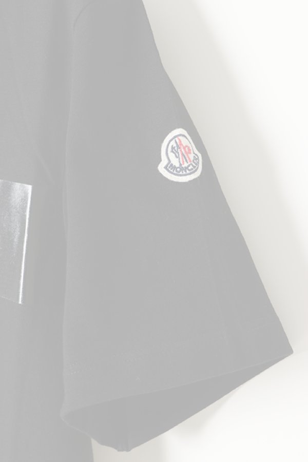 画像4:  {SOLD} MONCLER モンクレール MAGLIA T-SHIRT {E209180484508390T-999-BJS}  :0918048450-999  (4)