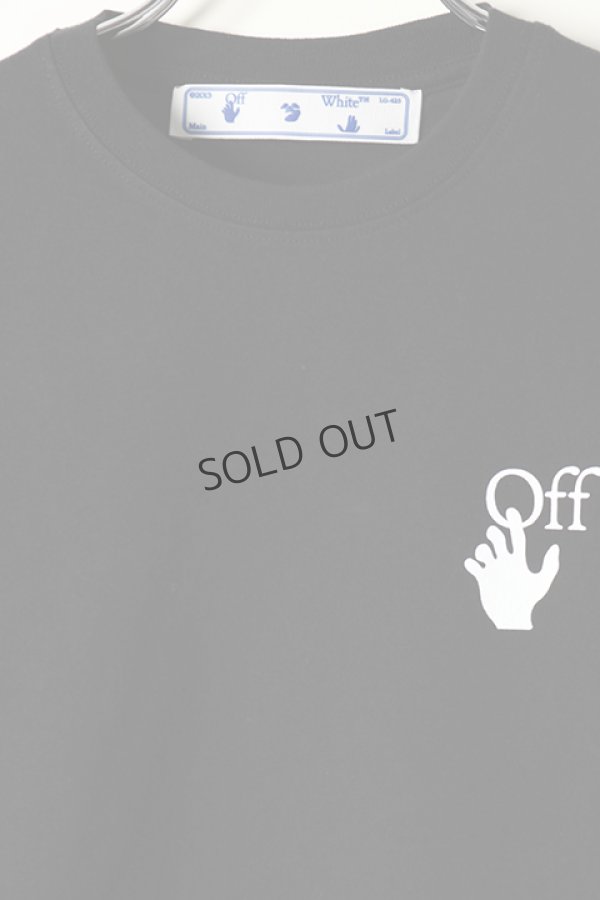 画像2: {SOLD}Off-white｜オフホワイト MARKER L/S TEE{0MAB001R21JER-BLK-BAS} (2)