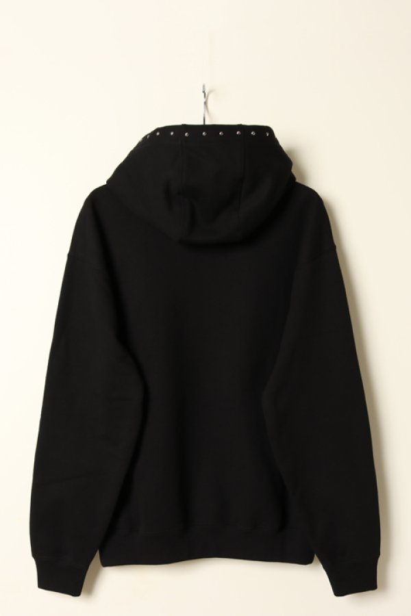 画像5: VERSACE ヴェルサーチ スタッド バーシティー ロゴ フーディ{-BCS} (5)