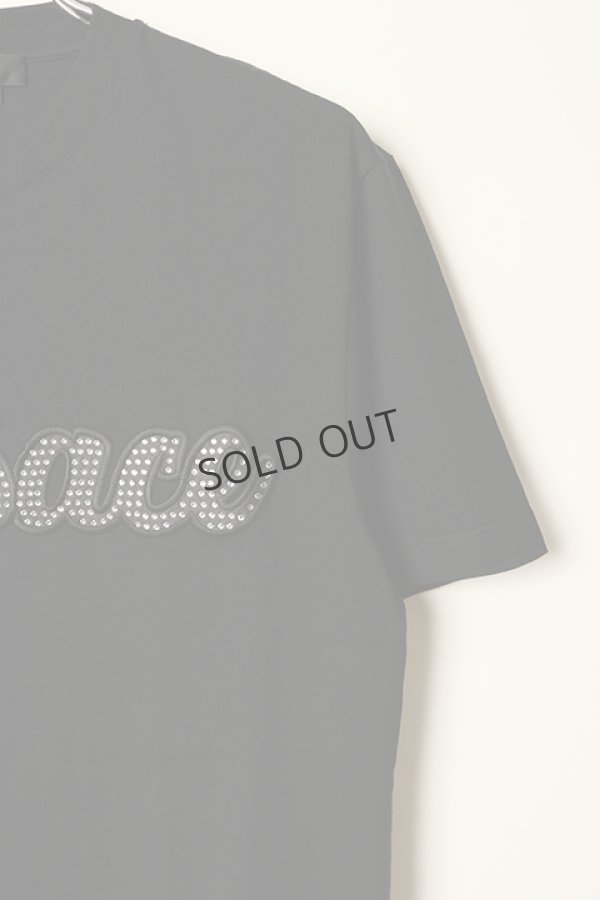 画像3: {SOLD}VERSACE ヴェルサーチ クリスタル バーシティー ロゴ Tシャツ{-BCS} (3)