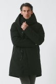 画像3: {SOLD}junhashimoto ジュンハシモト WRAP DOWN COAT{-BDA} (3)