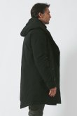 画像6: {SOLD}junhashimoto ジュンハシモト WRAP DOWN COAT{-BDA} (6)
