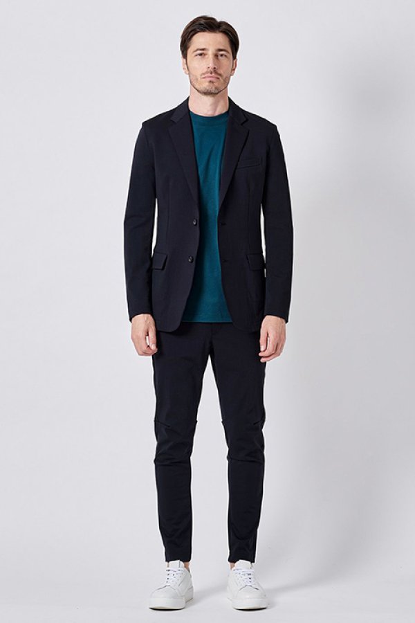 画像10: 【 30%OFF セール49,500円→34,650円】 junhashimoto ジュンハシモト JH+ JERSEY 2B JACKET アクティブジャージジャケット{-BBS} (10)