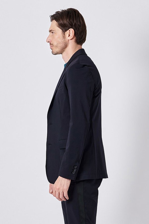 画像8: 【 30%OFF セール49,500円→34,650円】 junhashimoto ジュンハシモト JH+ JERSEY 2B JACKET アクティブジャージジャケット{-BBS} (8)