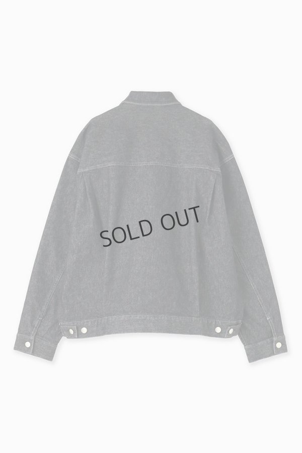 画像2: junhashimoto ジュンハシモト DROP SHOULDER DENIM{-BFS} (2)