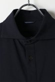 画像2: 【 ポイント10倍 】junhashimoto ジュンハシモト TAFFETA JERSEY HORIZONTAL SHIRTS{-BJA} (2)