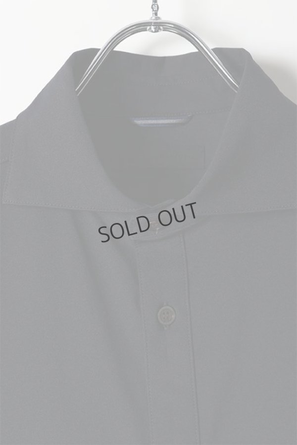 画像2: {SOLD}junhashimoto ジュンハシモト TAFFETA JERSEY HORIZONTAL SHIRTS{-BJA} (2)